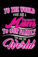 To the world you are a pharmacist MOM to our family you are the world: Prayer Journal for Women 1696224217 Book Cover