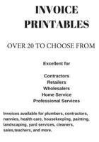 Work Invoice Forms 1544268378 Book Cover