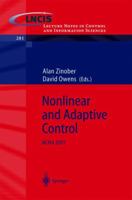 Nonlinear and Adaptive Control: NCN4 2001 (Lecture Notes in Control and Information Sciences) 354043240X Book Cover