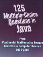 125 Multiple-Choice Questions in Java 0972705503 Book Cover