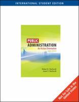 Public Administration: An Action Orientation 0495505161 Book Cover