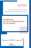 Entreprises et loi de modernisation de l'économie: Travaux du CERJDA - volume 10 (French Edition) 2296139752 Book Cover