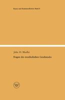 Fragen Des Musikalischen Geschmacks: Eine Musiksoziologische Studie 3663005453 Book Cover