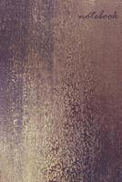 Notebook: Stunning Gold & Dark Purple Design 1096513560 Book Cover