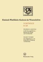 Rheinisch-Westfalische Akademie Der Wissenschaften: Natur-, Ingenieur- Und Wirtschaftswissenschaften Vortrage . N 329 3531083295 Book Cover