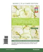 Psychology: Core Concepts 0205356605 Book Cover
