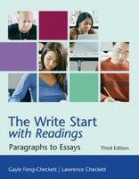 The Write Start with Readings: Paragraphs to Essays 0618920099 Book Cover