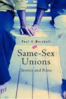 Same Sex Unions Stories and Rites 0898694175 Book Cover