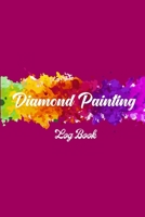 diamond painting log book: [Deluxe Edition with Space for Photos] Crystal Butterfly Design 1661585558 Book Cover