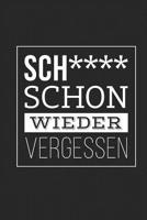 Sch**** Schon Wieder Vergessen: Handliches Passwortbuch - Login Daten und Passw�rter sicher verwalten - mit A-Z Register 1081955643 Book Cover