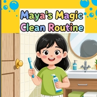 Maya's Magic Clean Routine (Healthy and Safe Kids Collection) B0FMZLWG64 Book Cover