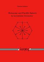 Holonomy and Parallel Spinors in Lorentzian Geometry 3832504729 Book Cover