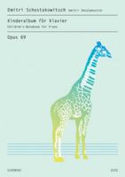 6 Children's Pieces, Op. 69: Piano Solo 0634034049 Book Cover