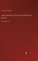 Annali del Museo Civico di Storia Naturale di Genova: Serie 2 Vol. XI 3368208128 Book Cover