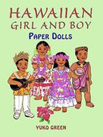 Hawaiian Girl and Boy Paper Dolls 0486296393 Book Cover