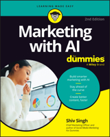 Marketing with AI For Dummies 139446097X Book Cover