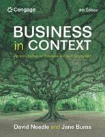 Business in Context 1473786703 Book Cover