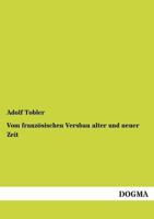 Vom Franzosischen Versbau 1145167926 Book Cover