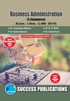 E-Commerce, First Year, M.Com, Sem-I-English 8119180488 Book Cover
