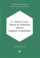 Theorie Der Funktionen Mehrerer Komplexer Veranderlicher 3034855389 Book Cover