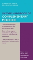 Oxford Handbook of Complementary Medicine (Oxford Handbooks) 0199206775 Book Cover