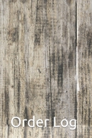 Order Log: Manage and Process Ecommerce Sales on Various Venues - Etsy, Shopify, Square or More, 6 X 9, 204 pages 1670484092 Book Cover