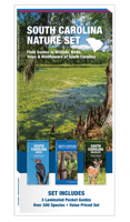 South Carolina Nature Set: Field Guides to Wildlife, Birds, Trees & Wildflowers of South Carolina 1620051656 Book Cover