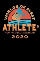 Terminkalender 2020: Worlds okayest Terminkalender und Tagesplaner ca DIN A5 farbig | 376 Seiten | 1 Seite pro Tag | Fitness | Athlet (German Edition) 1674637853 Book Cover