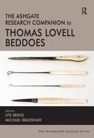 The Ashgate Research Companion to Thomas Lovell Beddoes 0754660095 Book Cover