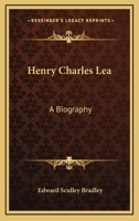 Henry Charles Lea 1378068084 Book Cover