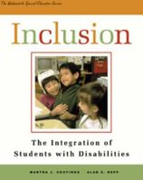 Inclusion: The Integration of Students with Disabilities (The Wadsworth Special Educator Series) 0534567185 Book Cover