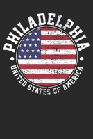 Gift Notebook: Philadelphia Vintage Dot Grid 6x9 120 Pages 1699199256 Book Cover