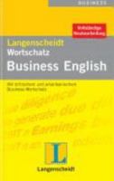 Langenscheidt Wortschatz Business English: Mit britischem und amerikanischem Business-Wortschatz 346840963X Book Cover