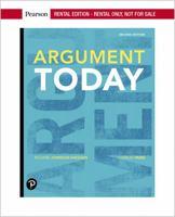 Argument Today 0205209688 Book Cover