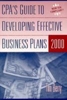 CPA's Guide to Developing Effective Business Plans 2000 [With CDROM] 0156068818 Book Cover