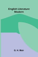 English Literature: Modern 9369873112 Book Cover