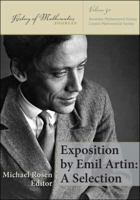 Exposition by Emil Artin: A Selection (History of Mathematics) 0821841726 Book Cover