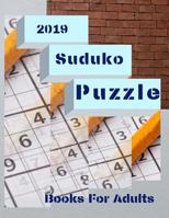 2019 Suduko Puzzle Books For Adults: Original Soduko 2019 - brain teasers books for adults page a day calendar brain teasers the ultimate soduko challenge. 1081427612 Book Cover