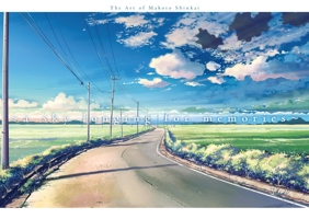 A Sky Longing for Memories: The Art of Makoto Shinkai 1941220436 Book Cover