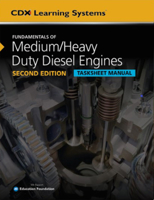 Fundamentals of Medium/Heavy Duty Diesel Engines Tasksheet Manual, Second Edition 128419650X Book Cover