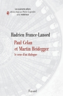 Paul Celan Et Martin Heidegger: Le Sens D'Un Dialogue 2213617759 Book Cover