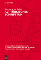 Alt-Türkisches Schrifttum 3112726804 Book Cover