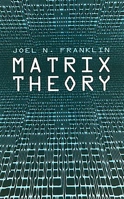 Matrix Theory 0486411796 Book Cover