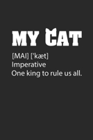 Carnet De Notes: Les Chats Ouvre-Bo�te Sarcasme Esclave Cadeau 120 Pages, 6X9 (Environ A5), Blanc / Croquis 1655320432 Book Cover