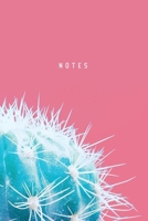 Notes: NEW - Abstract Duotone Cactus Notebook Journal - Pink + Green 1088610900 Book Cover