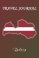 Travel Journal | Latvia | 50 Half Blank Pages | 1677787104 Book Cover