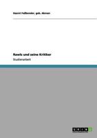 Rawls und seine Kritiker 3656113203 Book Cover