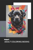 Adult Coloring Book: Stress Relieving Dog Designs B0C9S5HJJS Book Cover