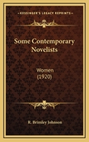 Some Contemporary Novelists: Women 116428438X Book Cover