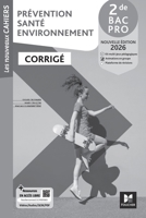 Les Nouveaux Cahiers - Prévention Santé Environnement (PSE) - 2de Bac Pro - Ed. 2026 - Corrigé (French Edition) 2216177970 Book Cover